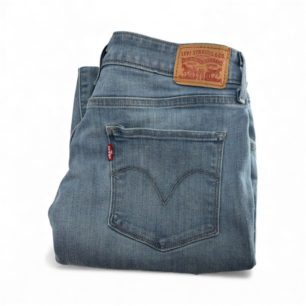 Levi Strauss Women's 514 Denim Blue Straight Jeans Size 31